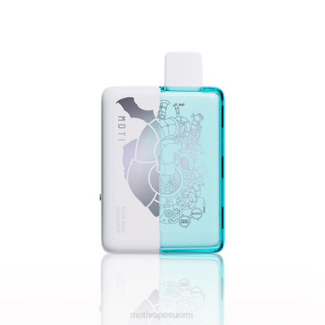 MOTI Duo 9000 kertakäyttöistä höyryä (5%, 9000 hengitystä) F60264 sininen razz-limonadi MOTI vape flavors suomi
