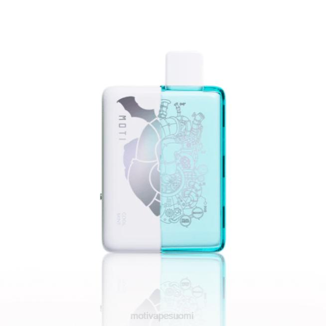 MOTI Duo 9000 kertakäyttöistä höyryä (5%, 9000 hengitystä) F60265 hapan omenajää MOTI vape pop suomi