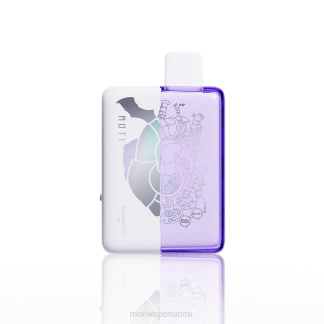 MOTI Duo 9000 kertakäyttöistä höyryä (5%, 9000 hengitystä) F60265 hapan omenajää MOTI vape pop suomi
