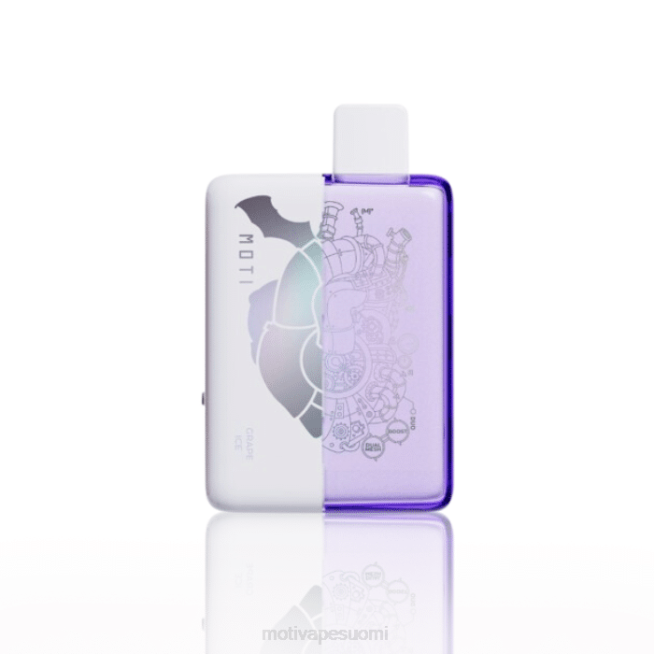 MOTI Duo 9000 kertakäyttöistä höyryä (5%, 9000 hengitystä) F60267 rypäleen jäätä MOTI vape price