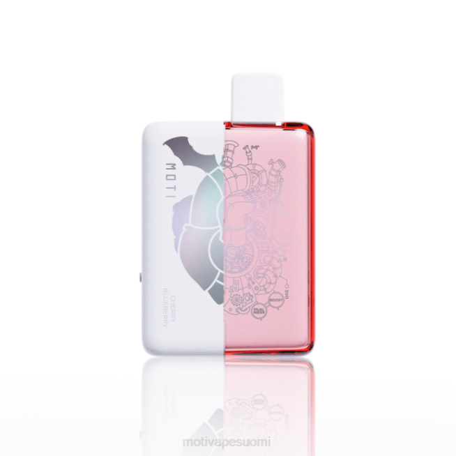 MOTI Duo 9000 kertakäyttöistä höyryä (5%, 9000 hengitystä) F60269 kirsikka mustikka MOTI vape pod