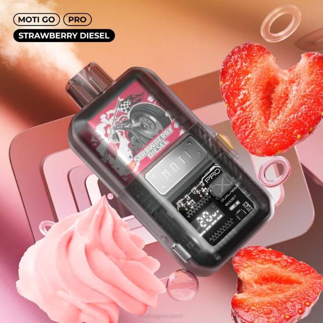 MOTI Go Pro kertakäyttöinen vape (5%, 12000 suihketta) F60219 violetti usva MOTI vape pod