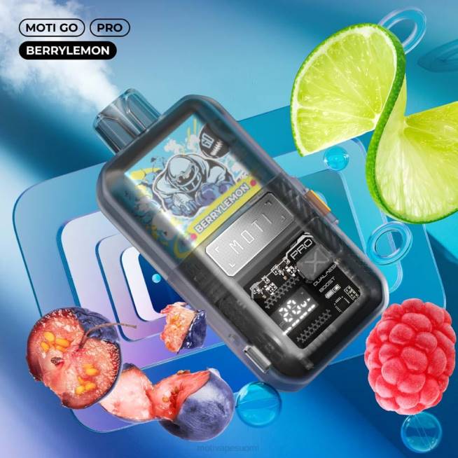 MOTI Go Pro kertakäyttöinen vape (5%, 12000 suihketta) F60219 violetti usva MOTI vape pod