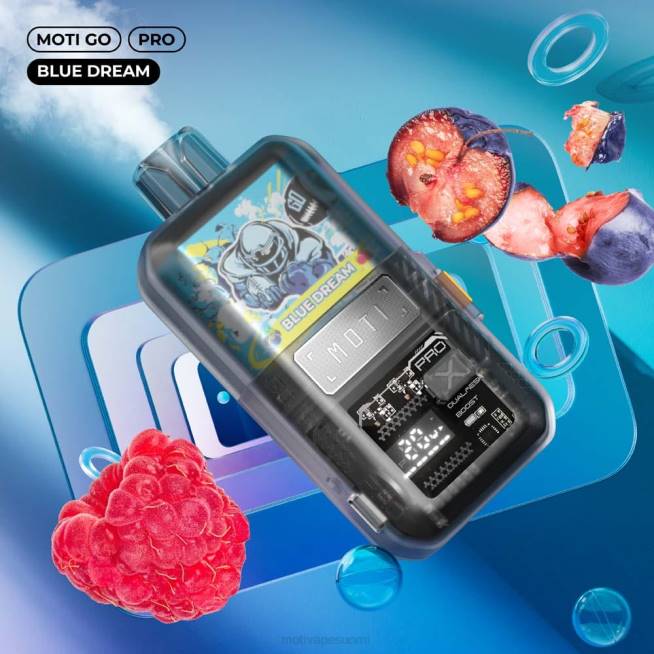 MOTI Go Pro kertakäyttöinen vape (5%, 12000 suihketta) F60219 violetti usva MOTI vape pod