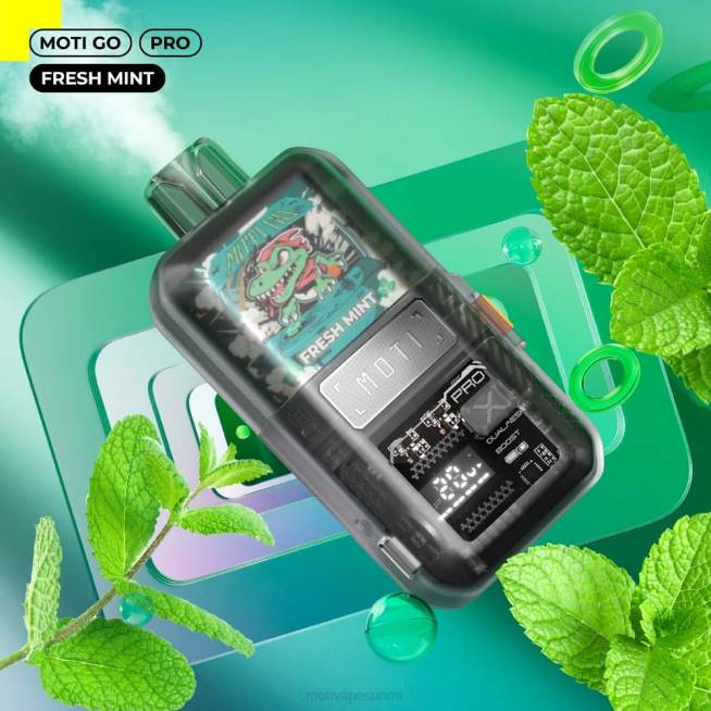 MOTI Go Pro kertakäyttöinen vape (5%, 12000 suihketta) F60222 mansikka jäinen MOTI vape helsinki