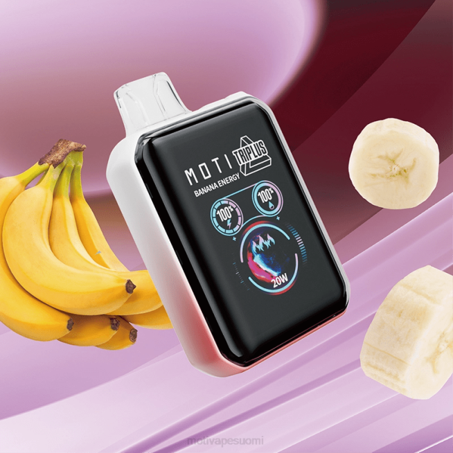 MOTI Triplus 20 000 kertakäyttöistä höyryä (5%, 20 000 puhallusta) F6025 miami minttu MOTI vape pop suomi