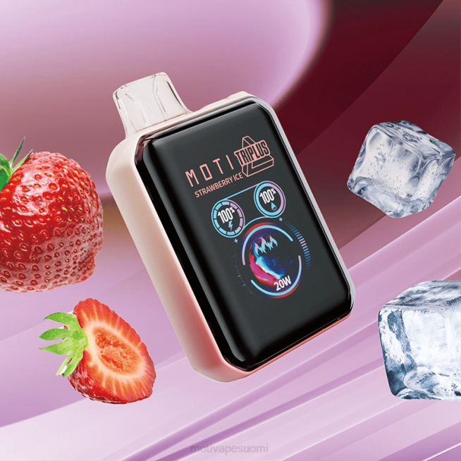 MOTI Triplus 20 000 kertakäyttöistä höyryä (5%, 20 000 puhallusta) F6025 miami minttu MOTI vape pop suomi