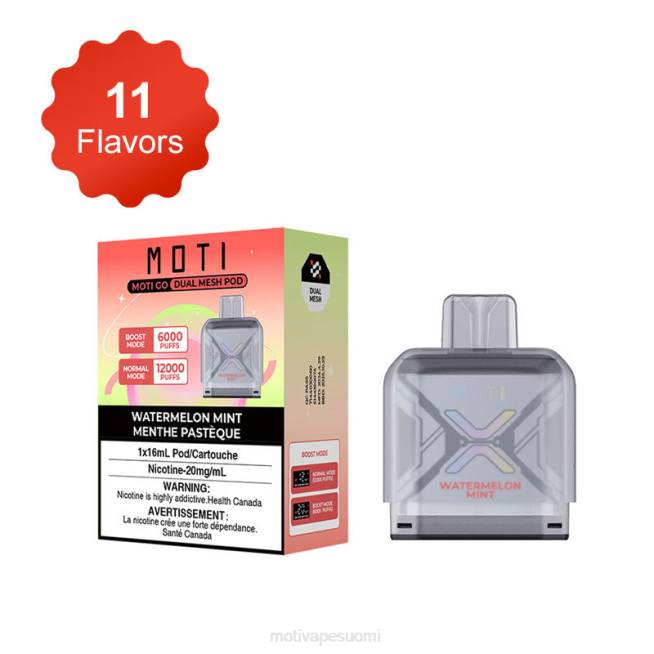 MOTI Go Pro kertakäyttöinen pussi F60297 musta helmi jäinen MOTI vape price
