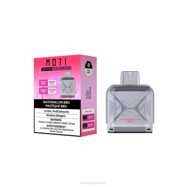 MOTI Go Pro kertakäyttöinen pussi F60297 musta helmi jäinen MOTI vape price