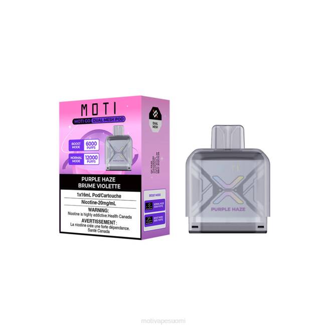 MOTI Go Pro kertakäyttöinen pussi F60297 musta helmi jäinen MOTI vape price