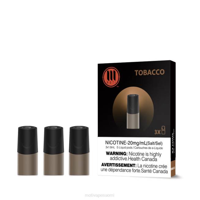 MOTI klassiset pussit F602106 kermainen tupakka MOTI vape pen 12 suomi