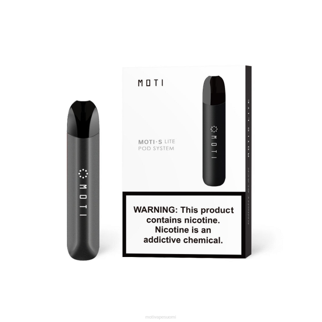MOTI S Lite premium-laite F602111 ritari musta MOTI vape suomi